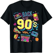 PAGLIO Men's Women's Kids Vintage Retro Back To 90's Graphic Design T-Shirt