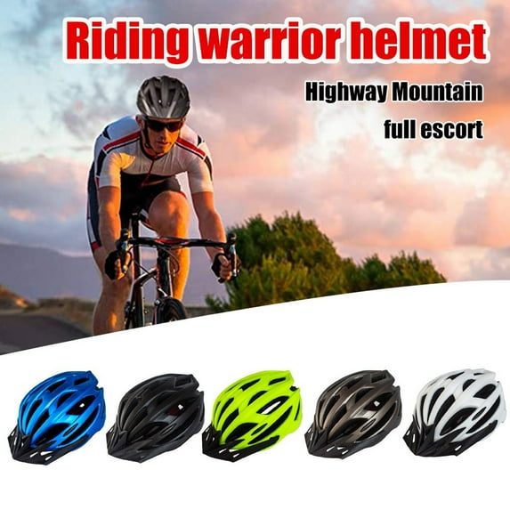 Men's And Women's Lightweight Integrally-Molded Safety Sport Helmets, With Removable Liner, Removable Visor, Integrated Ventilation System For Road And Mountain Cycling