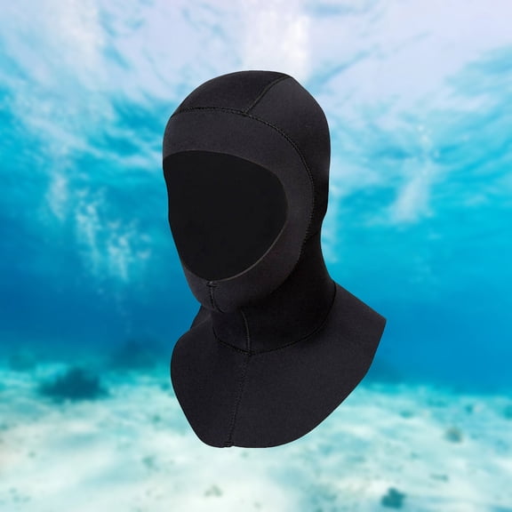 Men's And Women's Models With Shoulder Warm Diving Cap Winter Swimming Cap Surfing Snorkelling Sunscreen Diving Head Cover Head Sweatbands for Women Head Sweatbands Men Stretchy Headbands for Girls