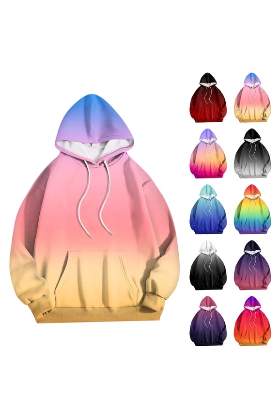 Men's & Women's Print Plush Fleece Coat, Warm Hooded Sweater Jacket, Winter Casual Outerwear for Christmas, Fall Winter Season, Outdoor Activities and Travel,Black,2XL