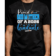 thumbnail image 1 of Men's Women's Proud God Mother Of A 2026 Graduate T-Shirt S-5XL, 1 of 5