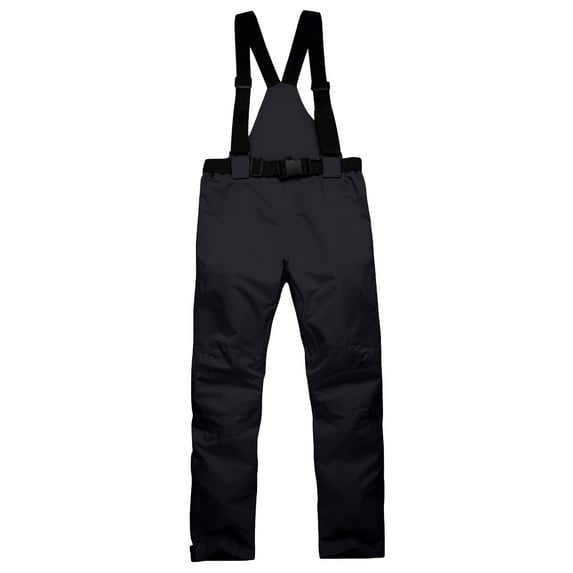 Men's Women's Ski Pants Waterproof Windproof Outdoor Mountain Pants Winter Snow Warm Thick Solid Cargo Pants