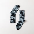 thumbnail image 1 of Men's Women's Sock Tie Dye Mid Calf Socks Couple Socks Streetwear Long Sock Hip Hop Skateboarding Socks Unisex Sport Sock, 1 of 4