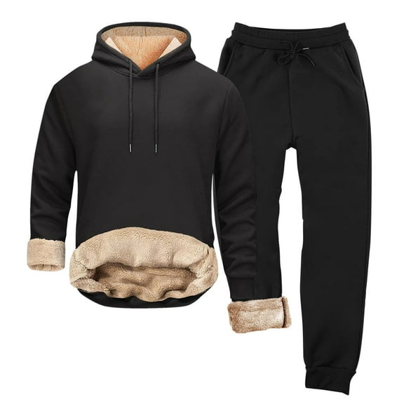 Men's Women's Soft Hoodie and Slim Fit Sweatpants Ensemble