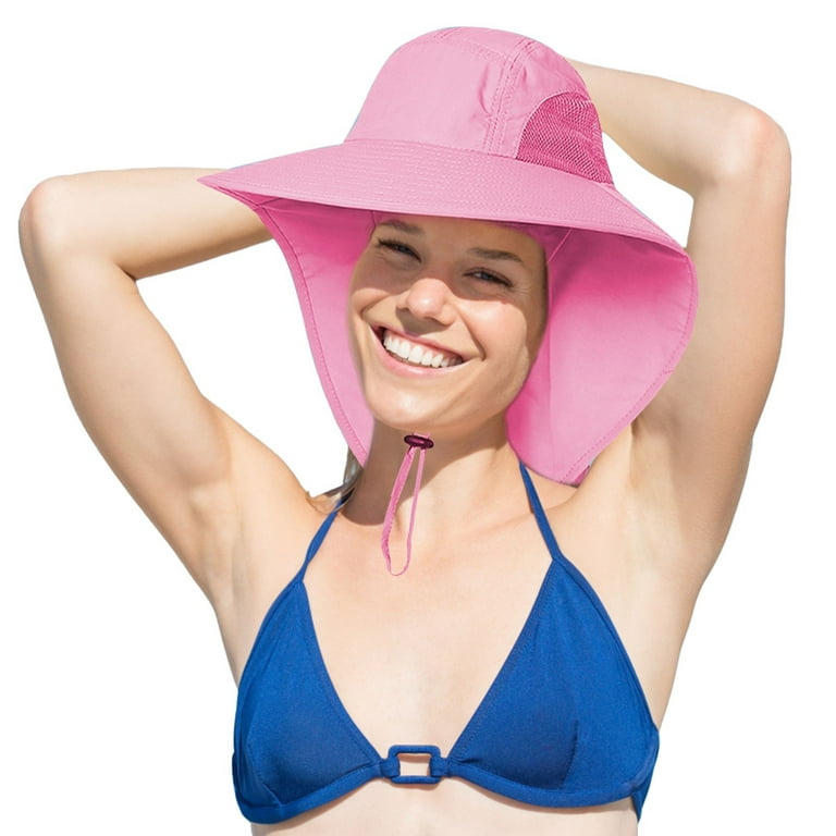 Men's and Women's Summer Outdoor Fishing Bucket Beach Visor Hat