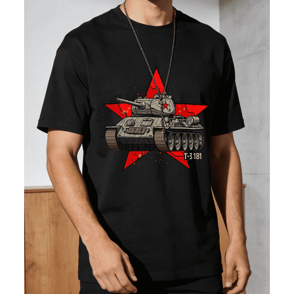 Men's Women's Tank Graphic T-Shirt Red Star S-5XL