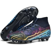 Men's Women's Unisex Soccer Cleats FG/AG Soccer Shoes Indoor Outdoor Turf Firm Ground High-top Spikes Younth Professional Training Football Boots