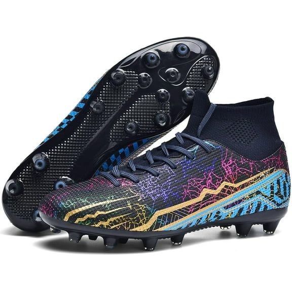 Men's Women's Unisex Soccer Cleats FG/AG Soccer Shoes Indoor Outdoor Turf Firm Ground High-top Spikes Younth Professional Training Football Boots