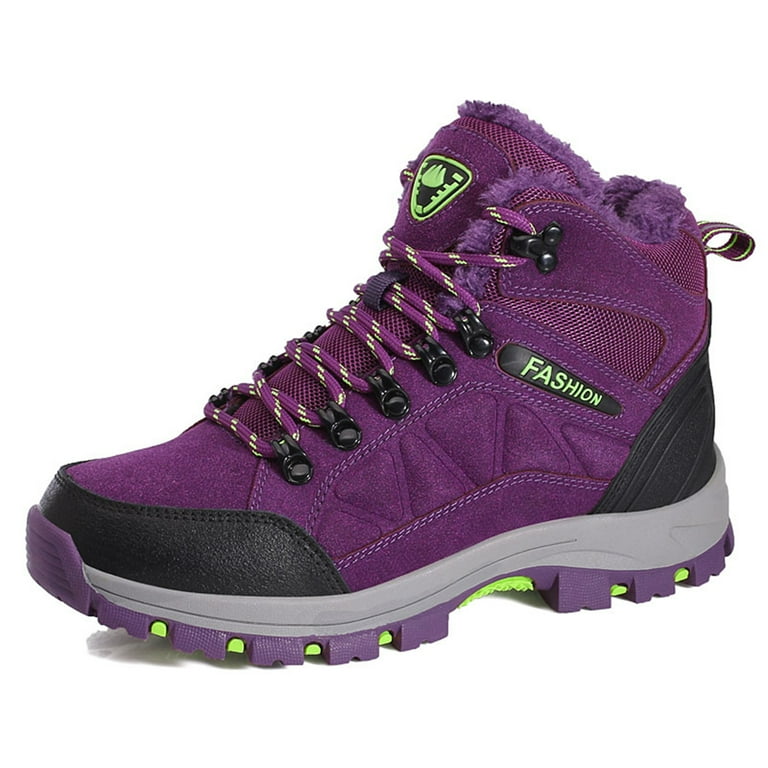 Men's Women's Waterproof Hiking Boots Outdoor Mid Trekking