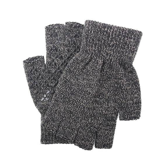 Men's Women's Winter Gloves, Elastic Cuffs Warm Soft Knit Linings Knit Cotton Made of Leaky Fingertips, Convenient Activities