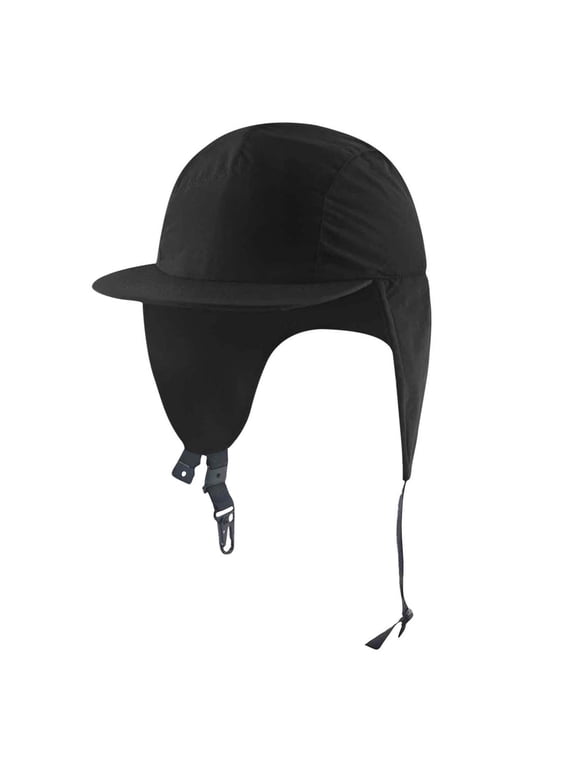 Men’s and Women’s Winter Trapper Hat with Ear Flaps Fleece Sherpa Lined Flat Brim Baseball Style Adjustable Buckle Cold Weather Cap for Outdoor Activities