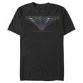 thumbnail image 1 of Men's Wonder Woman 1984 Logo Retro Effect  Graphic Tee Black Large, 1 of 5