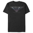 thumbnail image 1 of Men's Wonder Woman 1984 Logo Retro Effect  Graphic Tee Black X Large, 1 of 5