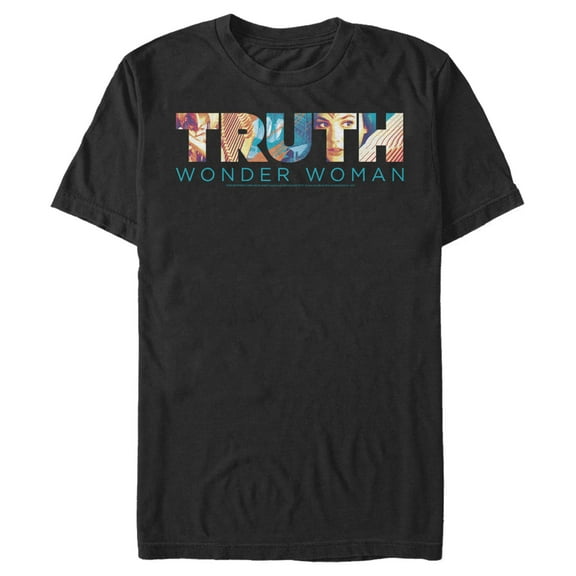 Men's Wonder Woman 1984 Truth Graphic Tee Black 3X Large