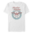 thumbnail image 1 of Men's Wonder Woman Retro Comic Logo  Graphic T-Shirt, 1 of 5