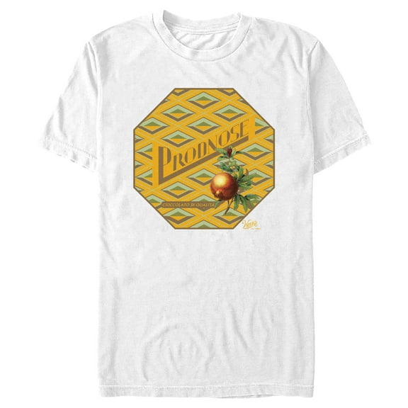 Men's Wonka Prodnose Cioccolato Di Qualita  Graphic Tee White Large
