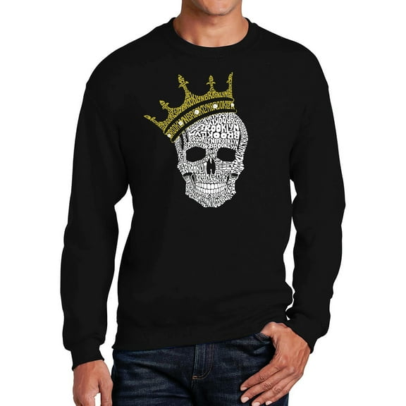 Men's Word Art Crewneck Sweatshirt - Brooklyn Crown