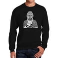 thumbnail image 1 of Men's Word Art Crewneck Sweatshirt - Buddha, 1 of 2