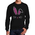 thumbnail image 1 of Men's Word Art Crewneck Sweatshirt - Bunny Ears, 1 of 2
