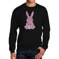 thumbnail image 1 of Men's Word Art Crewneck Sweatshirt - Easter Bunny, 1 of 2