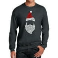 thumbnail image 1 of Men's Word Art Crewneck Sweatshirt - Santa Claus, 1 of 2