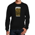 thumbnail image 1 of Men's Word Art Crewneck Sweatshirt - Styles of Beer, 1 of 2