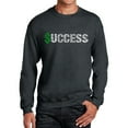 thumbnail image 1 of Men's Word Art Crewneck Sweatshirt - Success, 1 of 2