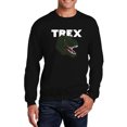 thumbnail image 1 of Men's Word Art Crewneck Sweatshirt - T-Rex Head, 1 of 2