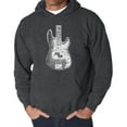 thumbnail image 1 of Men's Word Art Hooded Sweatshirt - Bass Guitar, 1 of 2