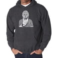 thumbnail image 1 of Men's Word Art Hooded Sweatshirt - Buddha, 1 of 2