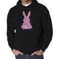 thumbnail image 1 of Men's Word Art Hooded Sweatshirt - Easter Bunny, 1 of 2