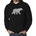 thumbnail image 1 of Men's Word Art Hooded Sweatshirt - Mama Bear, 1 of 2