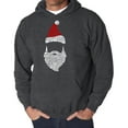 thumbnail image 1 of Men's Word Art Hooded Sweatshirt - Santa Claus, 1 of 2