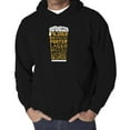 thumbnail image 1 of Men's Word Art Hooded Sweatshirt - Styles of Beer, 1 of 2