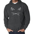 thumbnail image 1 of Men's Word Art Hooded Sweatshirt - Whiskers, 1 of 2