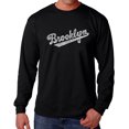 thumbnail image 1 of Men's Word Art Long Sleeve T-shirt - Brooklyn Neighborhoods, 1 of 2