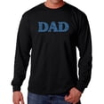 thumbnail image 1 of Men's Word Art Long Sleeve T-shirt - Dad, 1 of 2