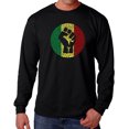 thumbnail image 1 of Men's Word Art Long Sleeve T-shirt - Get Up Stand Up, 1 of 2
