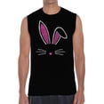 thumbnail image 1 of Men's Word Art Sleeveless T-shirt - Bunny Ears, 1 of 2