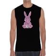 thumbnail image 1 of Men's Word Art Sleeveless T-shirt - Easter Bunny, 1 of 2