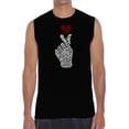 thumbnail image 1 of Men's Word Art Sleeveless T-shirt - K-Pop, 1 of 2