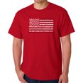 thumbnail image 1 of Men's Word Art T-shirt - 50 States USA Flag, 1 of 2