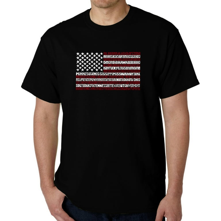 Usa Flag Artistic T-Shirt Usa Flag Artistic T-Shirt