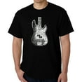 thumbnail image 1 of Men's Word Art T-shirt - Bass Guitar, 1 of 2