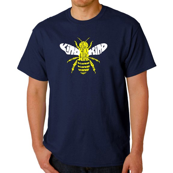 Men's Word Art T-shirt - Bee Kind