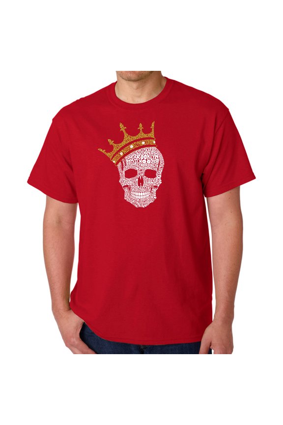 Men's Word Art T-shirt - Brooklyn Crown