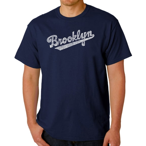 Men's Word Art T-shirt - Brooklyn Neighborhoods
