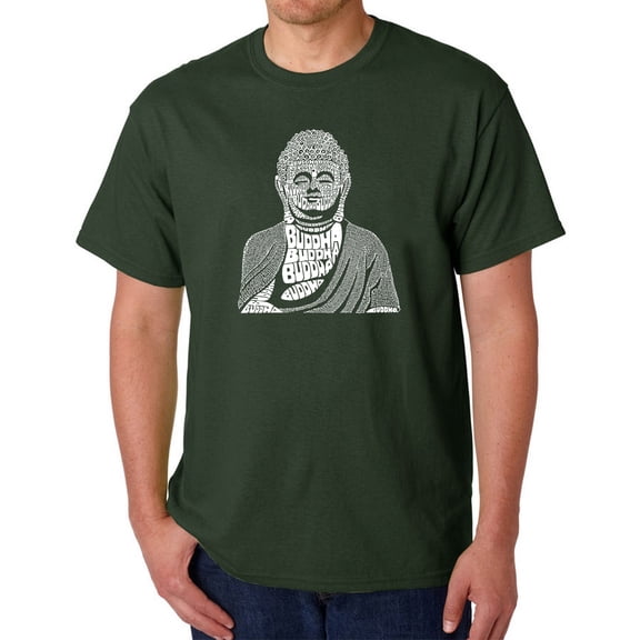 Men's Word Art T-shirt - Buddha