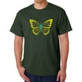 thumbnail image 1 of Men's Word Art T-shirt - Butterfly, 1 of 2