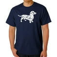 thumbnail image 1 of Men's Word Art T-shirt - Dachshund, 1 of 2